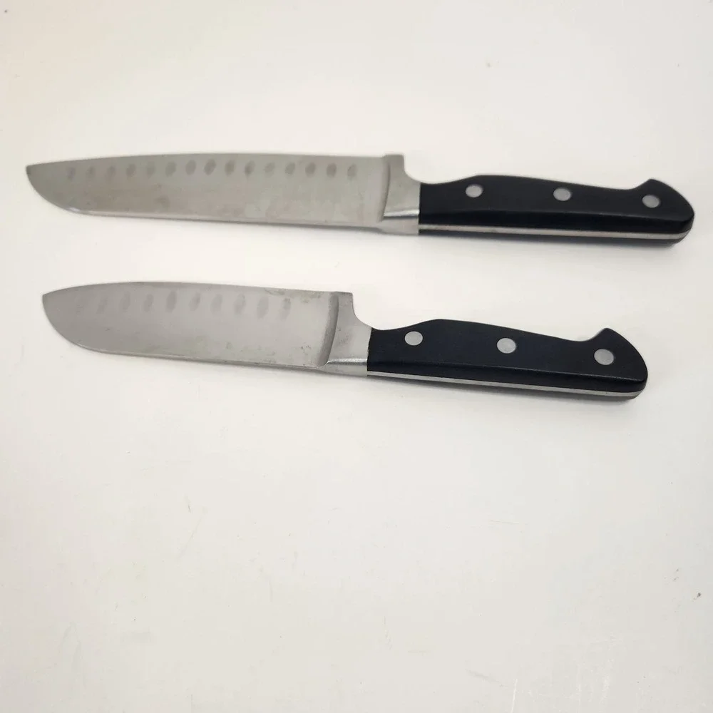 Paula Deen Chef Knife Set Of 2 Santoku 7
